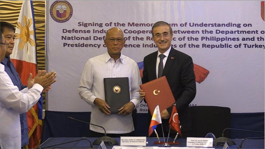 تركيا والفلبين توقعان مذكرة تعاون في مجال الصناعات العسكرية
