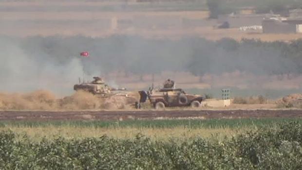 23 تموز/ يوليو أدى إطلاق نار قامت به عناصر من تنظيم داعش من داخل الأراضي السورية إلى استشهاد ضابط تركي، الأمر الذي أدى بالقوات المسلحة التركية، إلى الرد عبر استهداف مواقع تابعة للتنظيم.